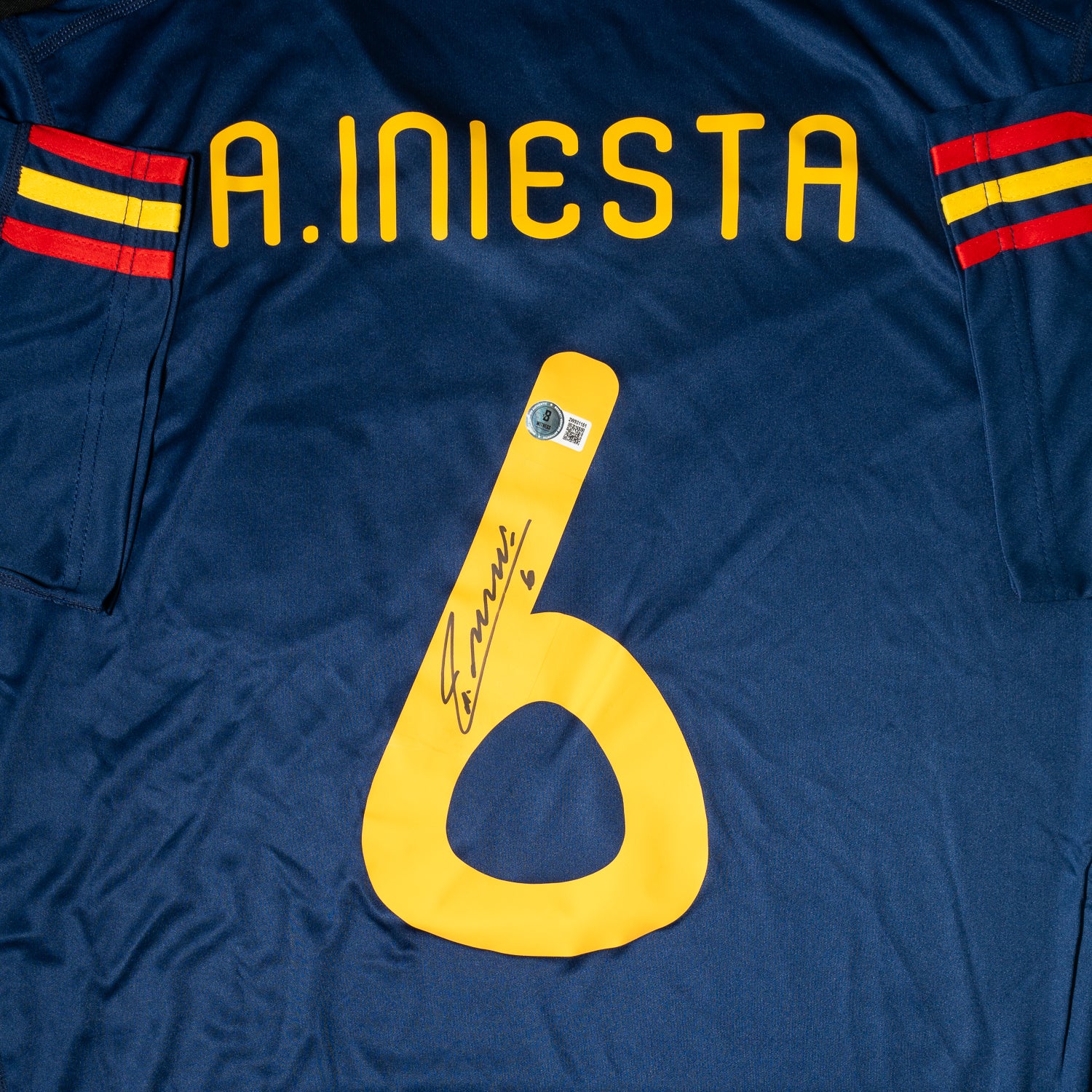 Jersey Firmado Andres Iniesta - España 2010